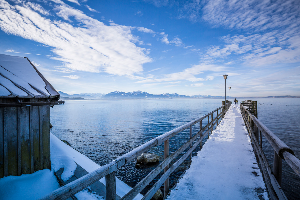 Ein Wintertraum in den bayerischen Alpen